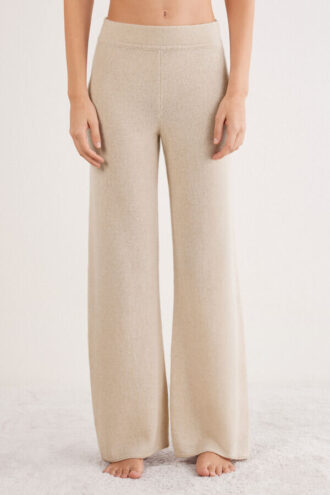 Full Length Palazzo Pants in 1 Cashmere