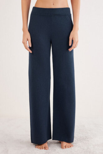 Full Length Palazzo Pants in 1 Cashmere