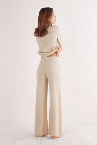 Full Length Palazzo Pants in 1 Cashmere