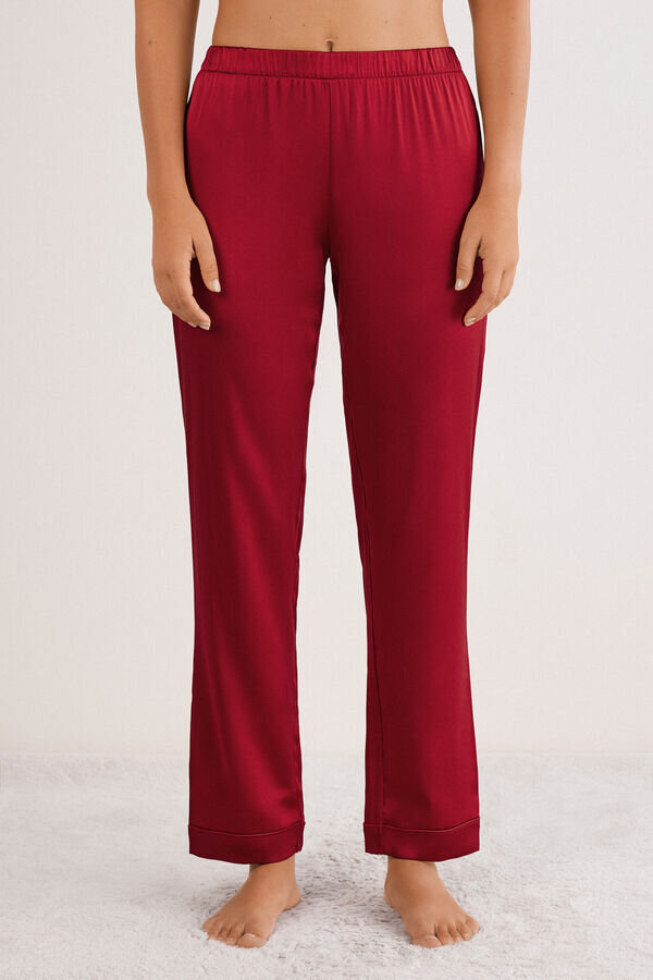 Full Length Silk Pants Full Length Silk Pants