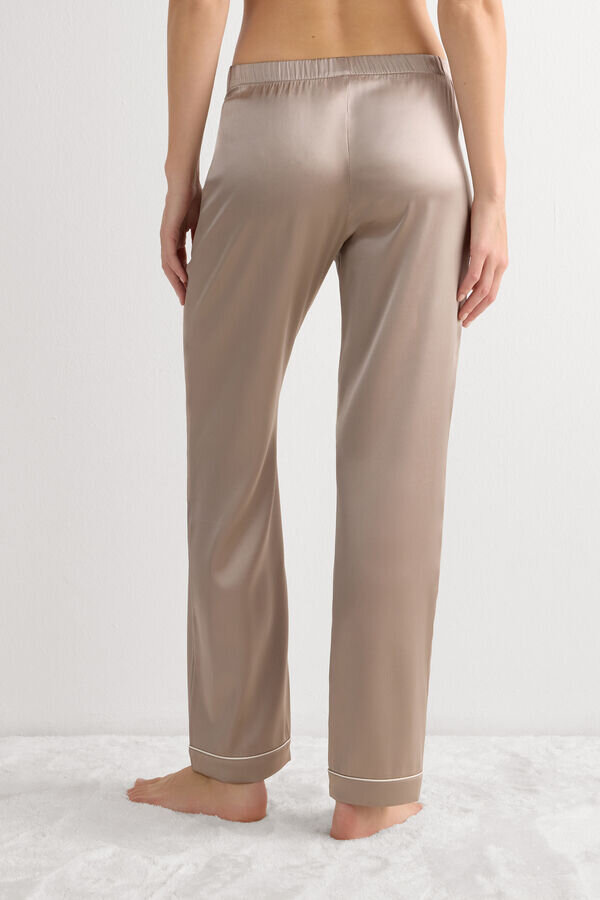 Full Length Silk Pants Full Length Silk Pants