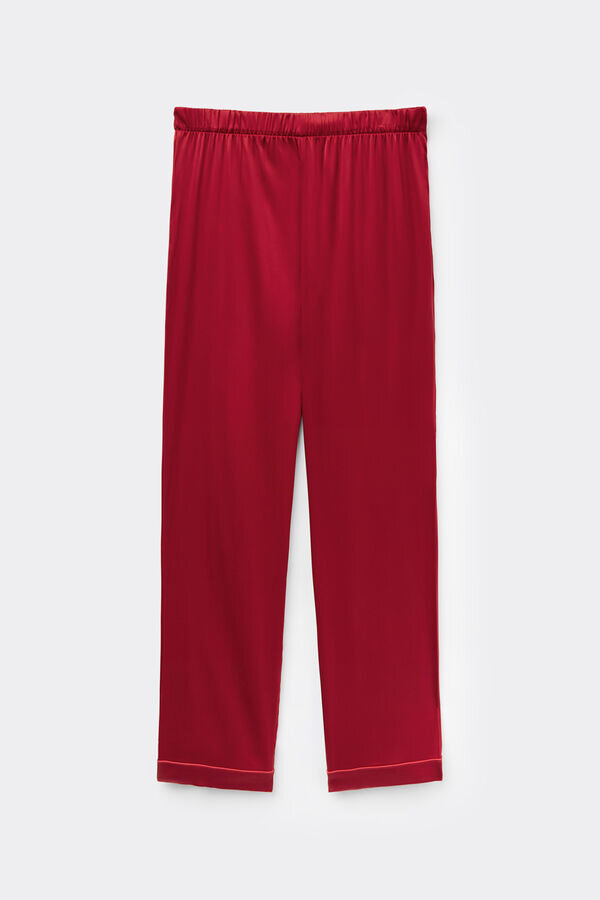 Full Length Silk Pants Full Length Silk Pants