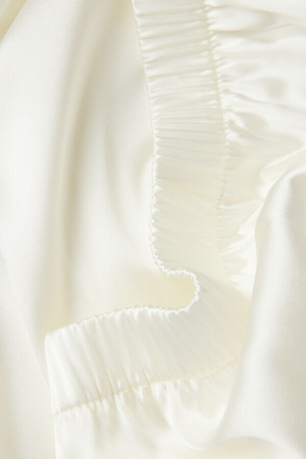 Full Length Silk Pants Full Length Silk Pants