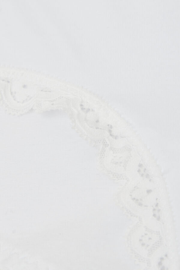 High Rise Cotton and Lace Hipsters High Rise Cotton and Lace Hipsters