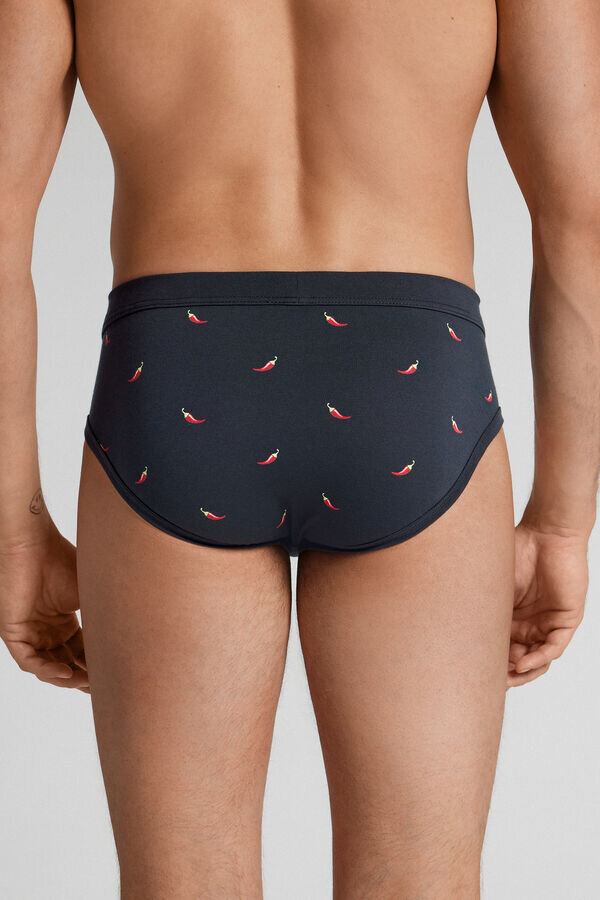 Hot Pepper Print Superior Cotton Briefs Hot Pepper Print Superior Cotton Briefs