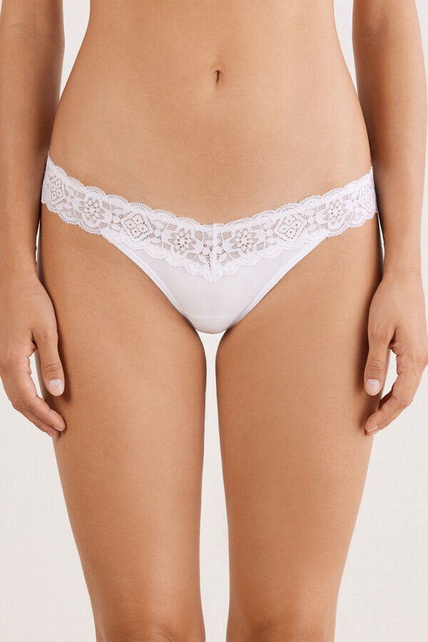 Lace and Cotton 80S Style Brazilian Lace and Cotton 80S Style Brazilian