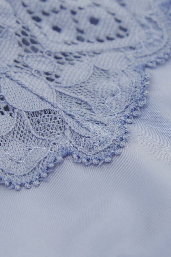 Lace and Microfiber 80S Style Brazilian Lace and Microfiber 80S Style Brazilian