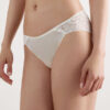 Lace and Silk Bikini Briefs