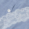Lace Trim Button Up Full Length Pajamas in Modal Lace Trim Button Up Full Length Pajamas in Modal