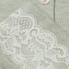 Lace Trim Button Up Full Length Pajamas in Modal Lace Trim Button Up Full Length Pajamas in Modal