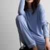 Lace Trim Full Length Pajamas in Modal Lace Trim Full Length Pajamas in Modal