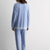 Lace Trim Full Length Pajamas in Modal Lace Trim Full Length Pajamas in Modal