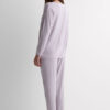 Lace Trim Full Length Pajamas in Modal Lace Trim Full Length Pajamas in Modal