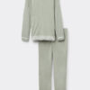Lace Trim Full Length Pajamas in Modal Lace Trim Full Length Pajamas in Modal