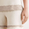 Lace Trim Short Pajamas in Modal Lace Trim Short Pajamas in Modal