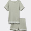 Lace Trim Short Pajamas in Modal Lace Trim Short Pajamas in Modal