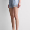 Lace Trim Silk Shorts Lace Trim Silk Shorts