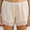 Lace Trim Silk Shorts Lace Trim Silk Shorts