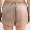 Lace Trim Silk Shorts Lace Trim Silk Shorts