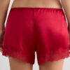 Lace Trim Silk Shorts Lace Trim Silk Shorts