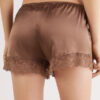 Lace Trim Silk Shorts Lace Trim Silk Shorts