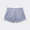 Lace Trim Silk Shorts Lace Trim Silk Shorts