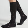 Lisle Cotton Knee Socks