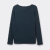 Long Sleeve Bateau Neck Top in Micromodal Long Sleeve Bateau Neck Top in Micromodal