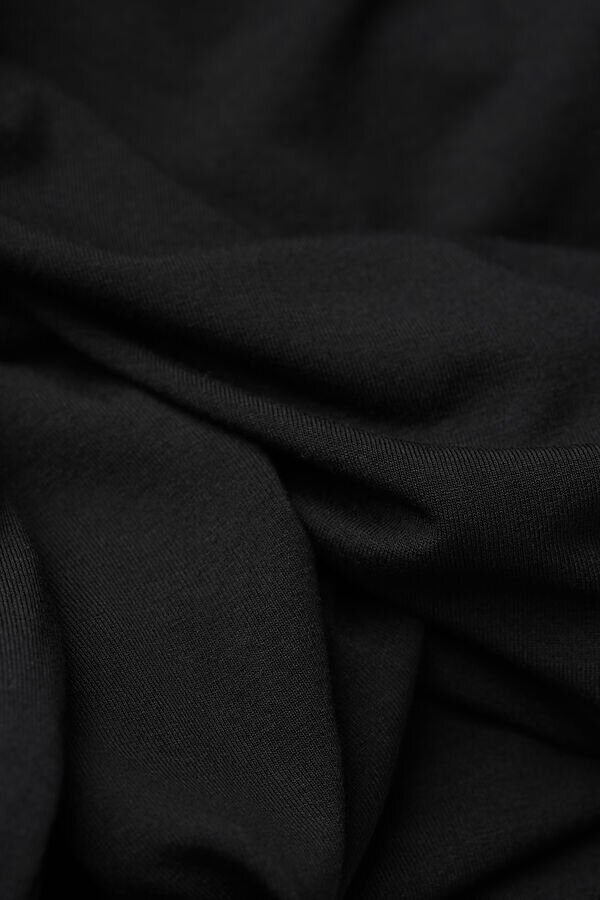 Long Sleeve Bateau Neck Top in Micromodal Long Sleeve Bateau Neck Top in Micromodal