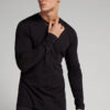 Long-Sleeve Crew-Neck Merino-Wool Top