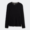 Long-Sleeve Crew-Neck Merino-Wool Top