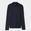 Long-Sleeve High-Neck Merino-Wool Top