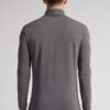 Long-Sleeve High-Neck Modal-Cashmere Top