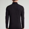 Long-Sleeve High-Neck Modal-Cashmere Top