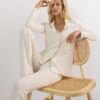 Long-Sleeve Micromodal Pajama Top