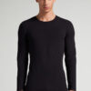 Long-Sleeve Modal-Cashmere Top