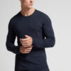 Long-Sleeve Modal-Cashmere Top