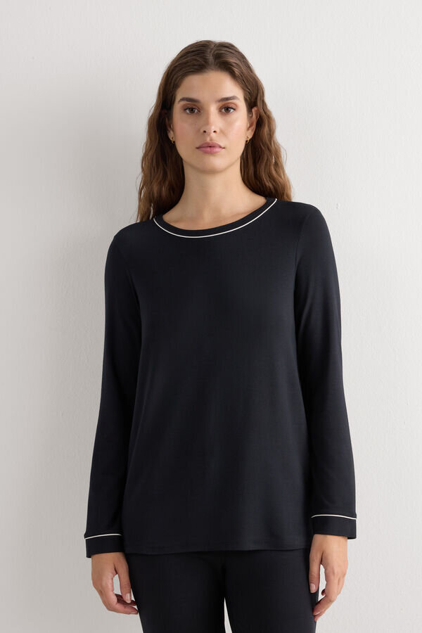 Long Sleeve Modal Top Long Sleeve Modal Top