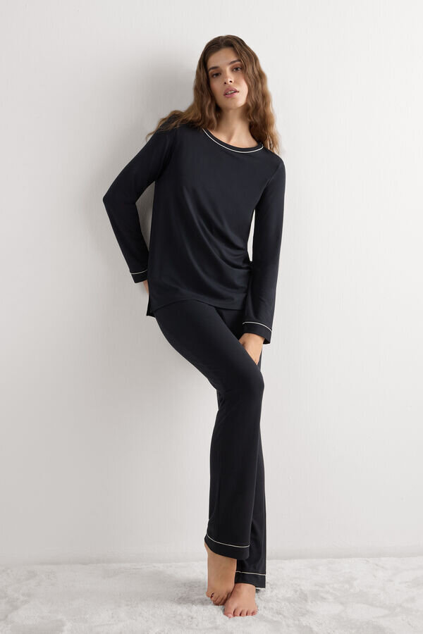 Long Sleeve Modal Top Long Sleeve Modal Top
