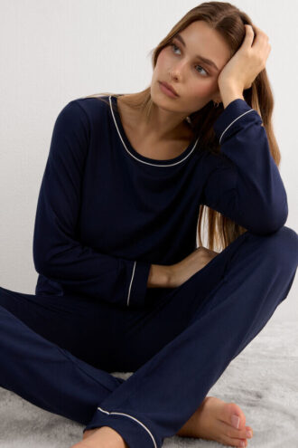 Long Sleeve Modal Top