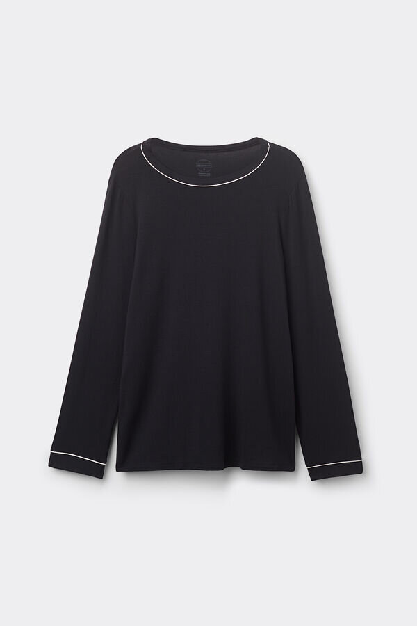 Long Sleeve Modal Top Long Sleeve Modal Top