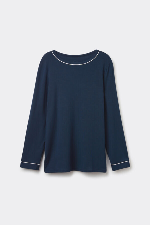 Long Sleeve Modal Top Long Sleeve Modal Top