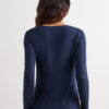 Long Sleeve Scoop Neck Top in Micro-Modal Long Sleeve Scoop Neck Top in Micro-Modal