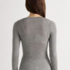 Long Sleeve Scoop Neck Top in Ultralight Modal with Cashmere Long Sleeve Scoop Neck Top in Ultralight Modal with Cashmere