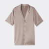 Menswear Cut Short Sleeve Silk Shirt Menswear Cut Short Sleeve Silk Shirt