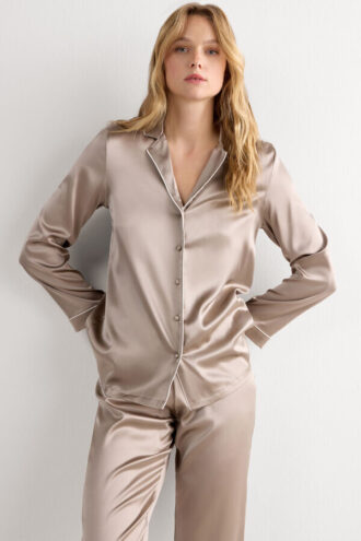 Menswear Cut Silk Jacket