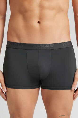 Microfiber Boxers with Logo