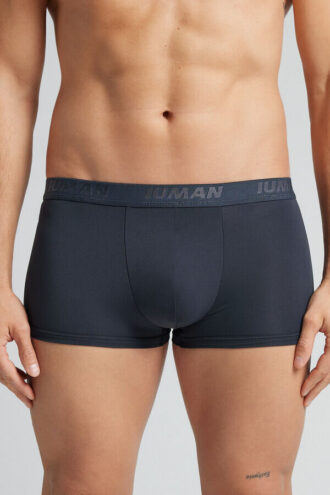 Microfiber Boxers with Logo