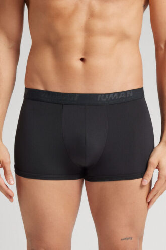 Microfiber Boxers with Logo