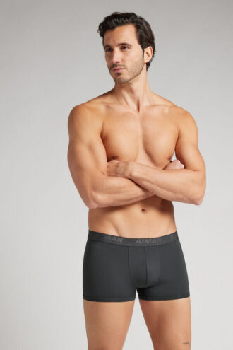 Microfiber Boxers with Logo